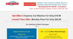 Desktop Screenshot of nanakcarwash.com