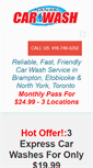 Mobile Screenshot of nanakcarwash.com